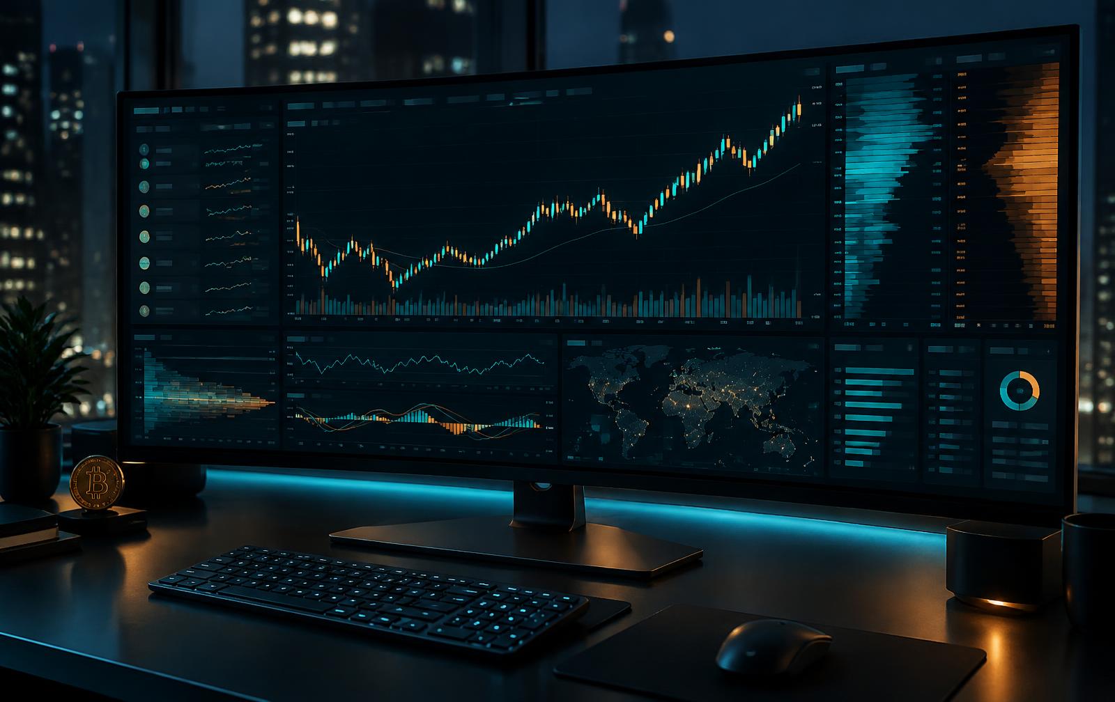 Crypto Fund Trader Prop Trading Firm trading dashboard
